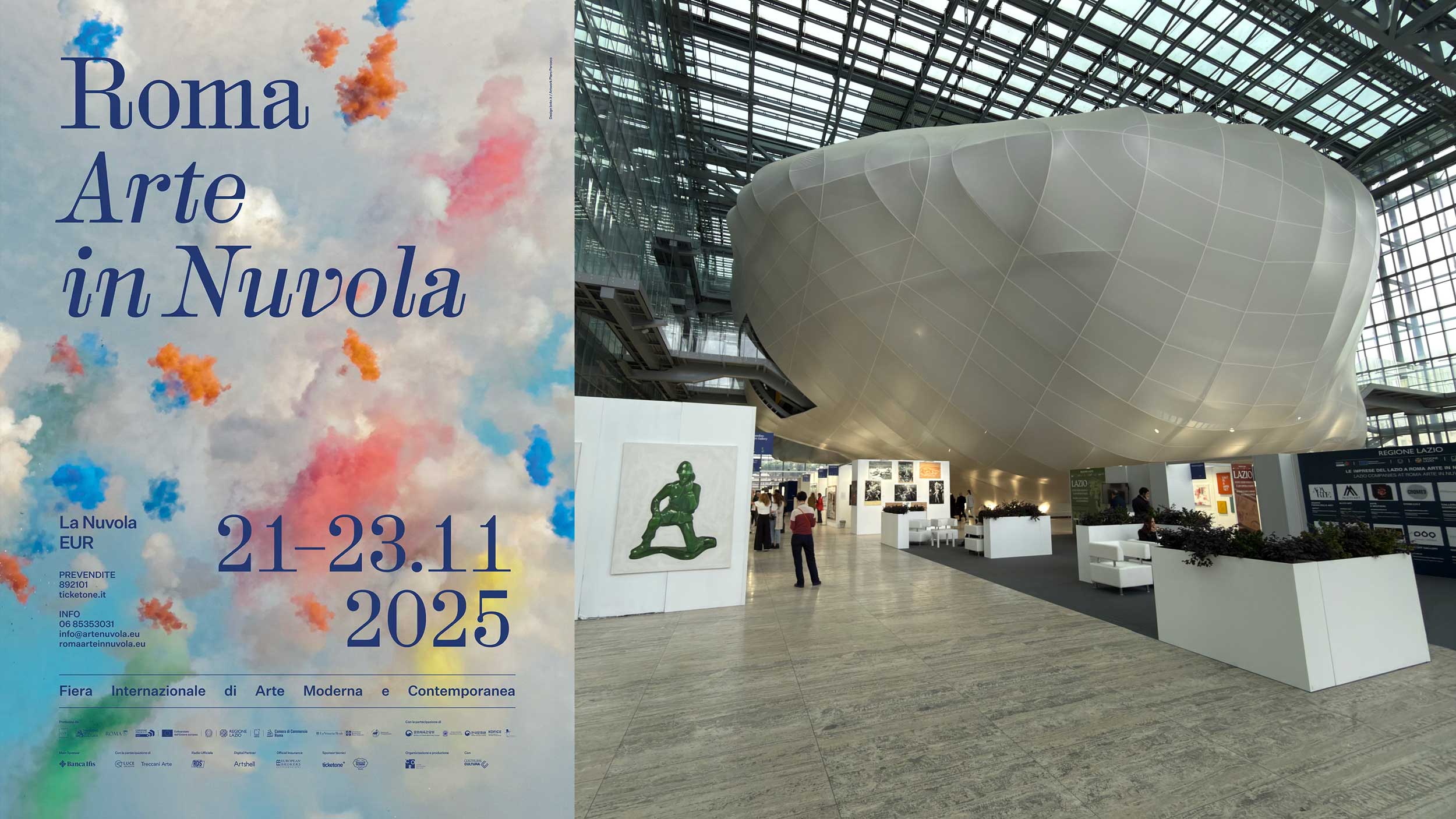 Arte in Nuvola 2025: Roma al centro dell’arte contemporanea