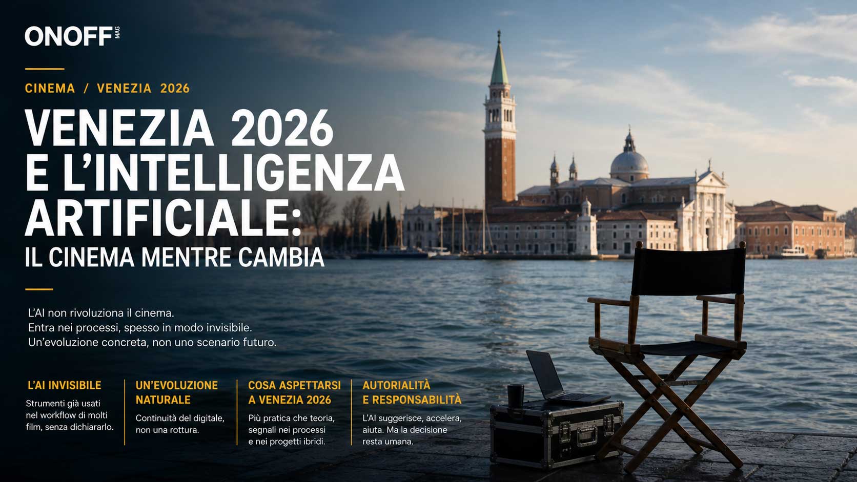 Venezia 2026 e l’intelligenza artificiale: il cinema mentre cambia