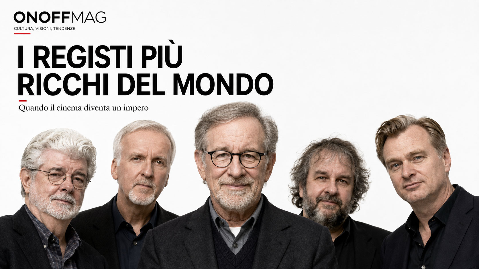 I registi più ricchi del mondo: quando il cinema diventa un impero