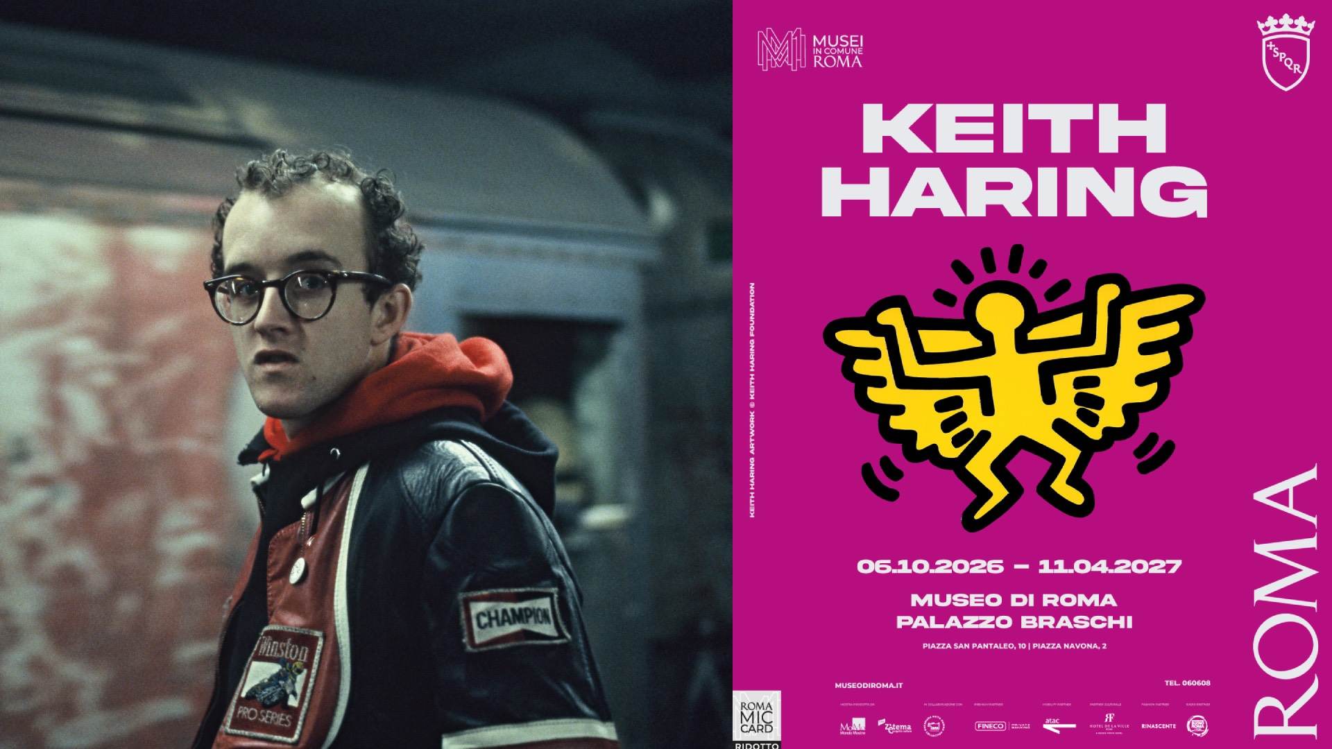 Keith Haring a Palazzo Braschi: Roma ritrova l’artista che voleva l’arte per tutti