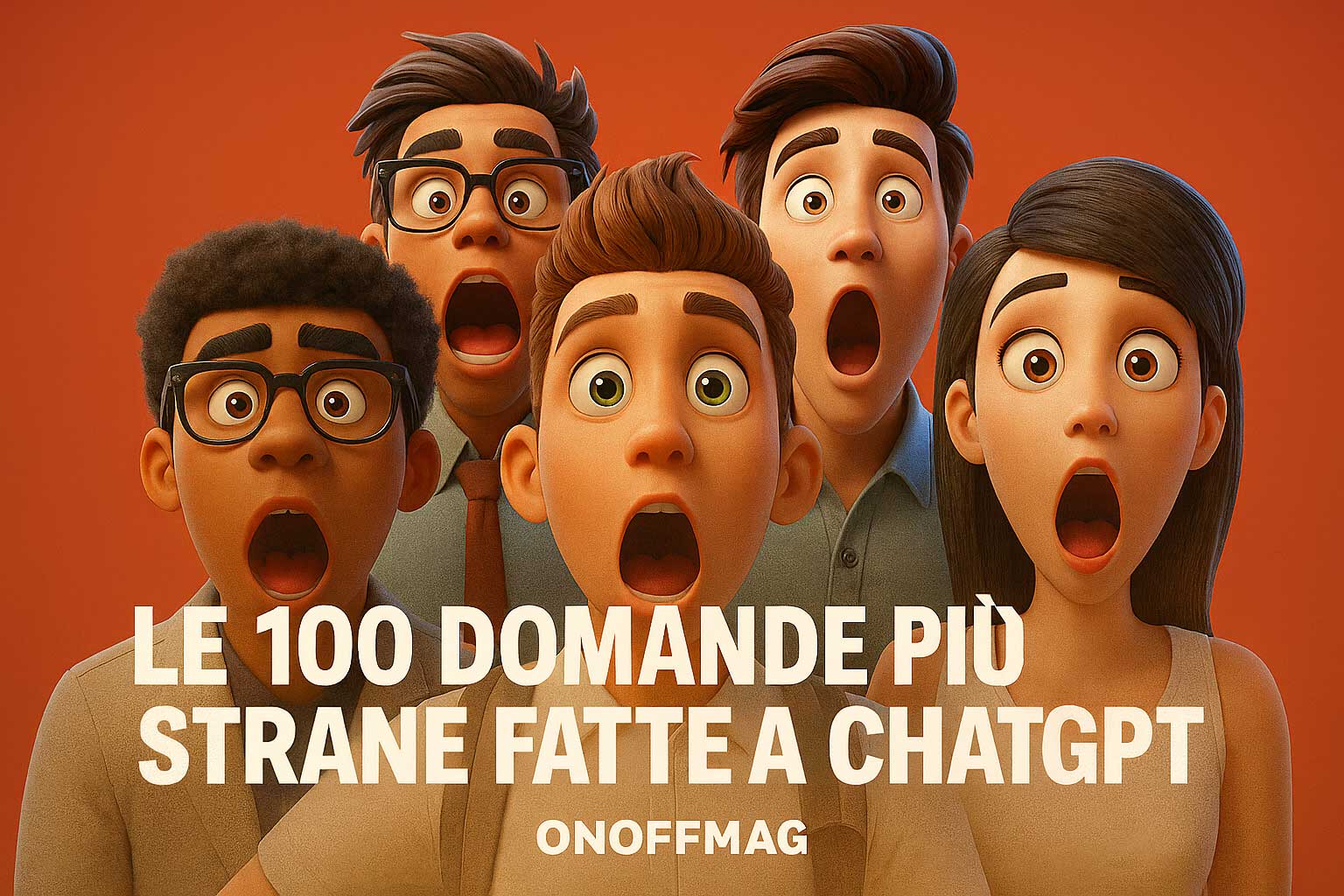 Le 100 domande più strane fatte a ChatGPT