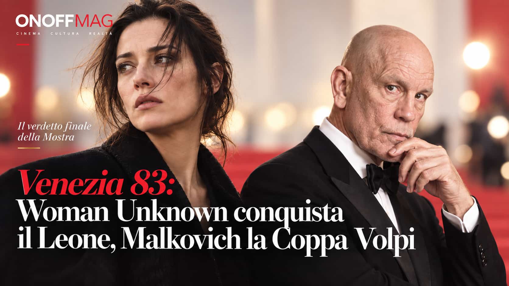 Venezia 83, il Leone a Woman Unknown: un palmarès importante, ma avremmo osato di più